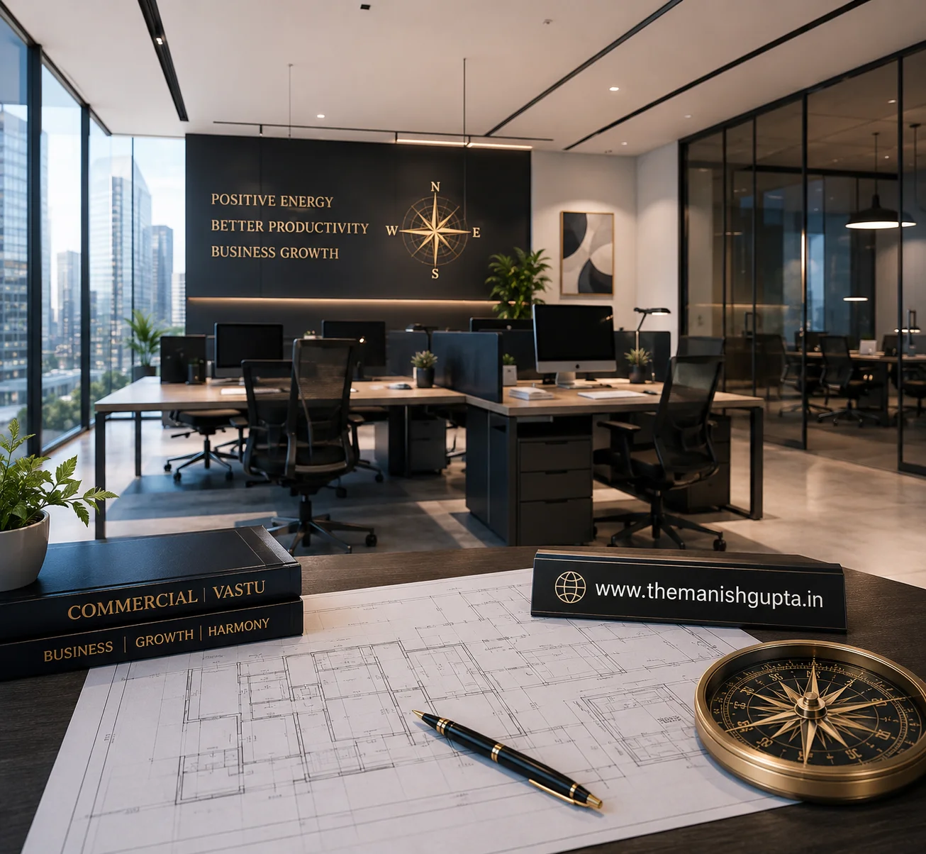 Commercial Vastu Consultant services for offices shops and business spaces