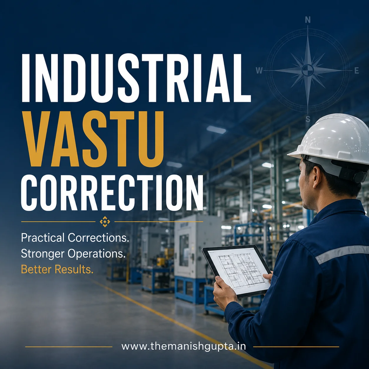 Industrial Vastu correction solutions for factories and manufacturing facilities