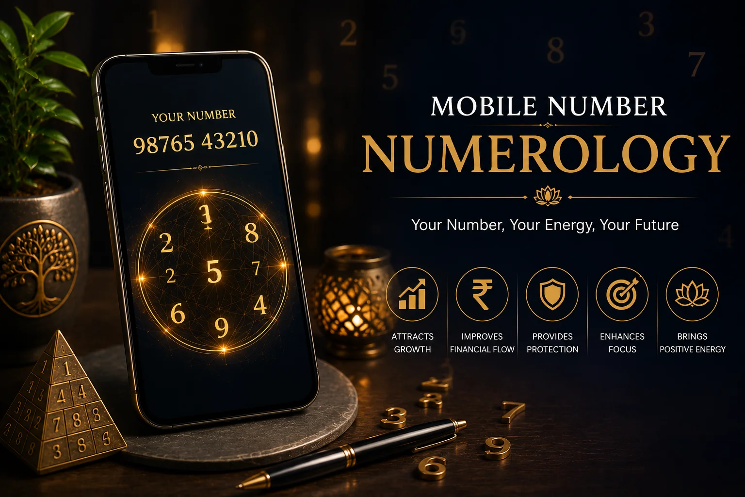 Mobile Number Numerology consultation for positive energy and success