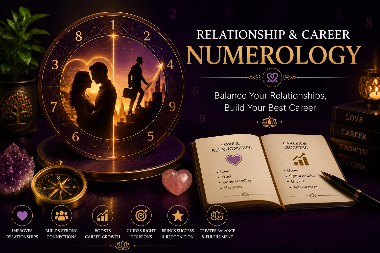 Relationship and Career Numerology consultation for compatibility and career growth