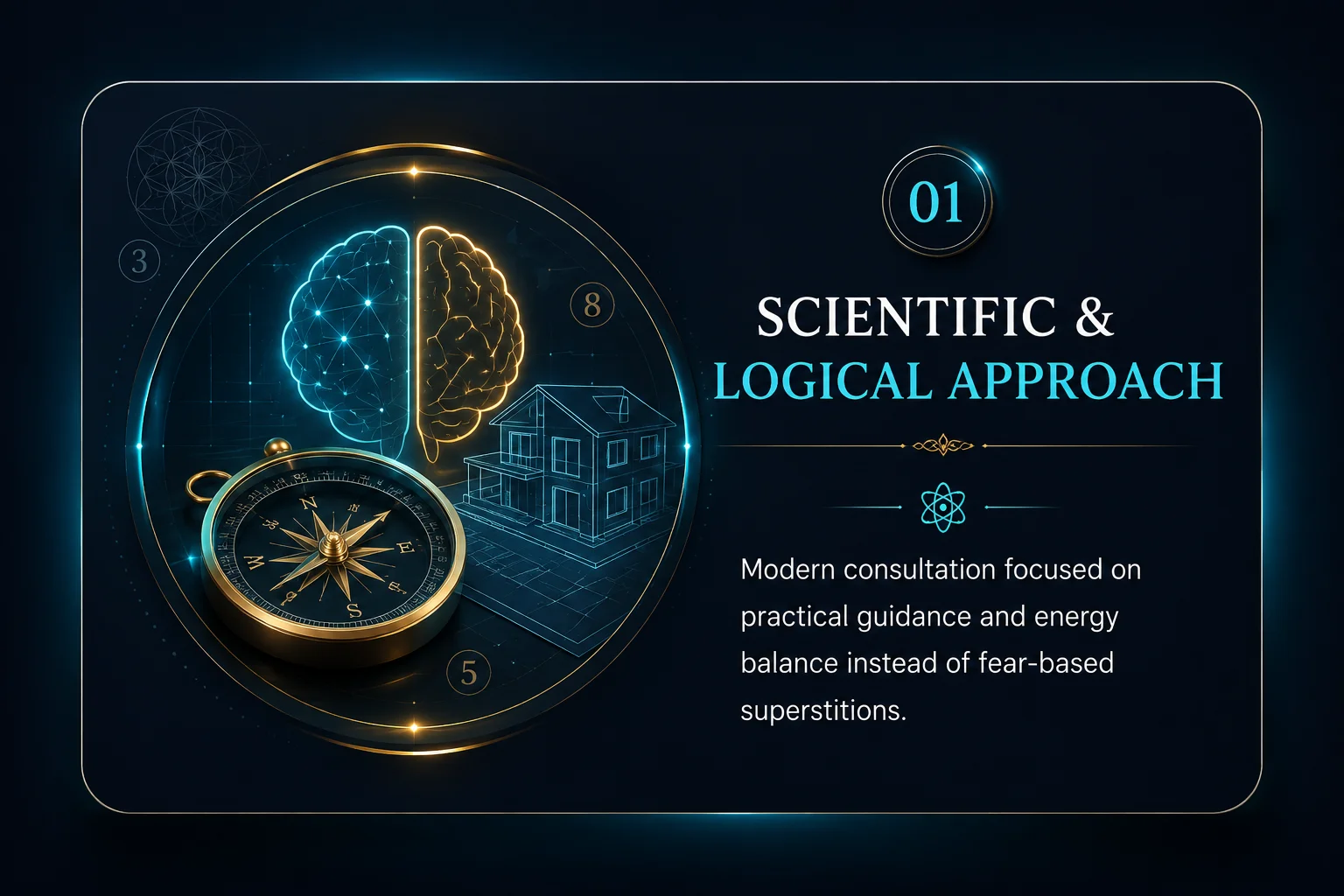 Scientific and logical Vastu consultation approach for practical energy solutions